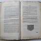 1719 CHARLES VI INAGUARATION LARGE FOLIO ILLUSTRATED w/ FOLD OUT PLATES antique