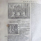 1567 COMOEDIAE SEX by TERENCE ILLUSTRATED VELLUM BINDING ANTIQUE 16th CENTURY