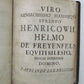 1737 Disquisitio de Inclyto Libro Poetico I.KOELERO antique