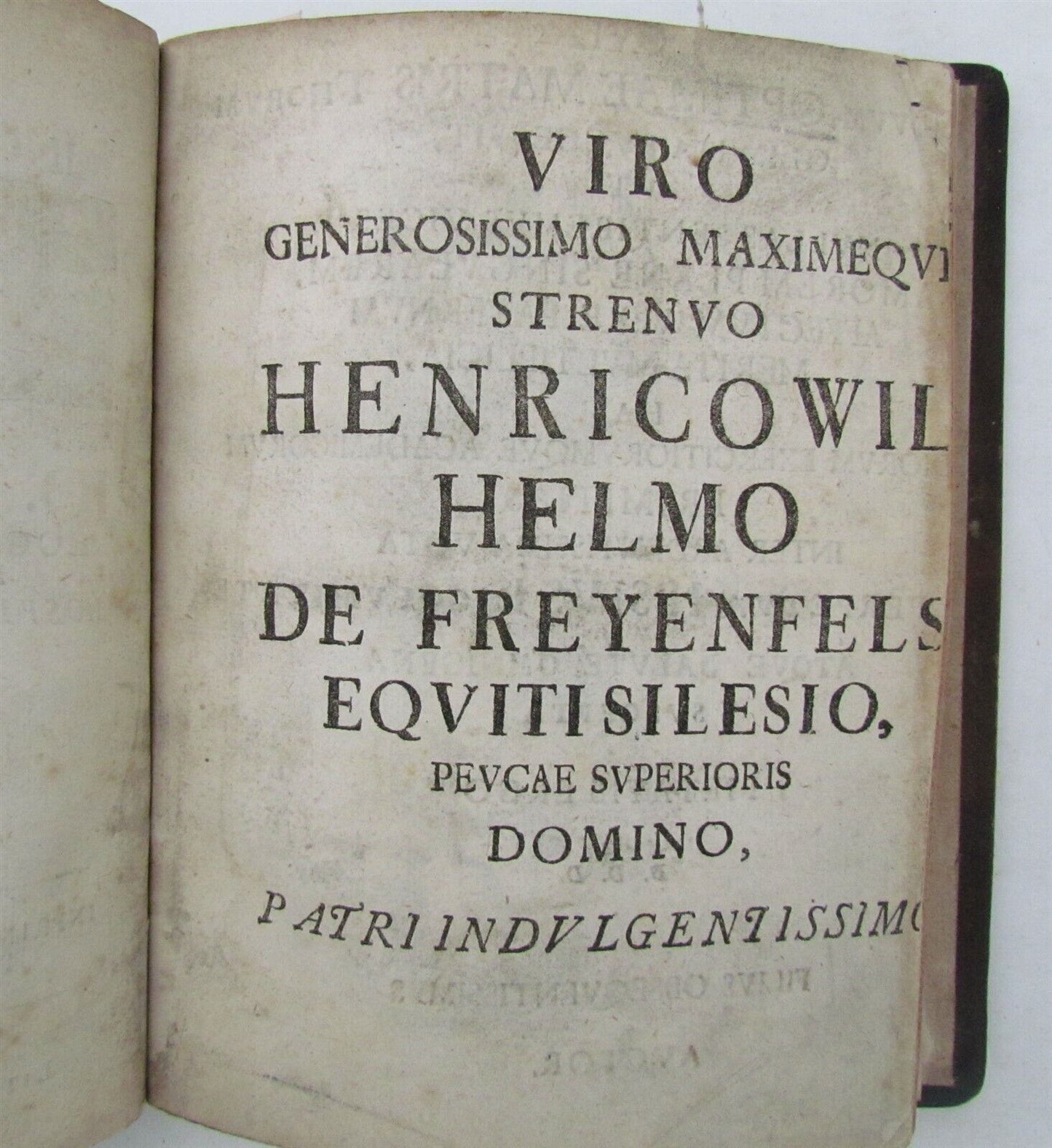 1737 Disquisitio de Inclyto Libro Poetico I.KOELERO antique