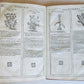 1667 HERBARIO NOVO by Castore DURANTE antique PLANTS BOTANY FULLY ILLUSTRATED