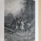 1867 GUSTAVE DORE ILLUSTRATED VIVIEN by ALFRED TENNYSON antique FOLIO poetry