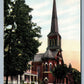 PLYMOUTH PA ST. VINCENT'S CHURCH ANTIQUE POSTCARD