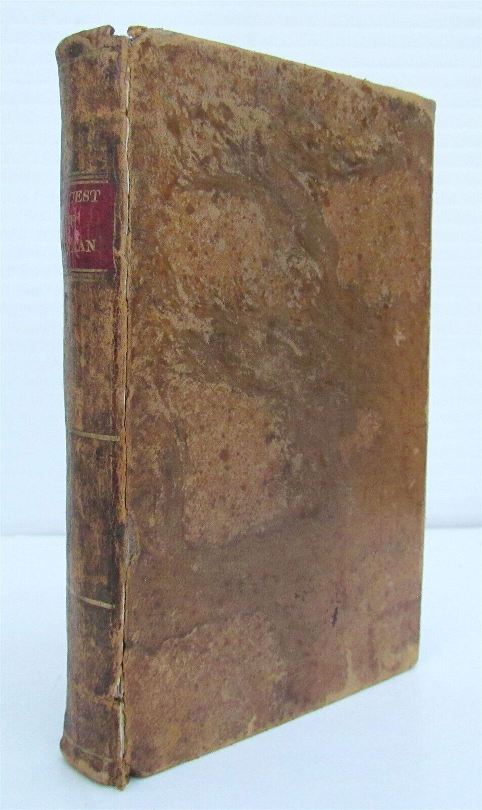 1811 CONQUEST of CANAAN by JOHN MARTIN antique w/ MAP AMERICANA Frankford