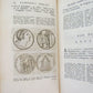 1782 POMPONII MELA De Situ Orbis AMSTERDAM ARMORIAL VELLUM BINDING antique