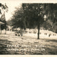 ORANGE PARK FL EMPIRE STATE BUILDING VINTAGE REAL PHOTO POSTCARD RPPC