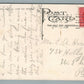HOLLY BEACH NJ 1913 ANTIQUE POSTCARD