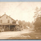 GALEDONIA PARK PA RESTAURANT ANTIQUE REAL PHOTO POSTCARD RPPC