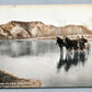 BILLING CO. ND LITTLE MISSOURI RIVER ANTIQUE POSTCARD