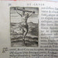 1602 DE CRUCE LIBRI TRES by Justus LIPSIUS antique ILLUSTRATED w/ 19 WOODCUTS