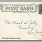 TRENTON NJ MERCER COUNTY SOLDIER'S & SAILOR'S MONUMENT ANTIQUE POSTCARD