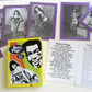 BETTY PAGE 1992 VINTAGE TRADING CARDS set w/ BOX PUZZLE BACK