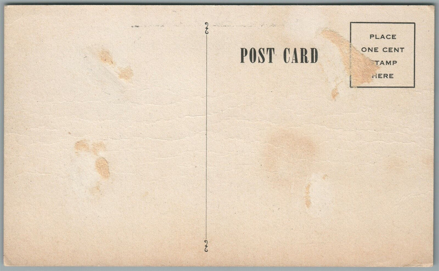 GENERAL GEO. A. WHITE SERVICE MEN'S CENTER VINTAGE POSTCARD