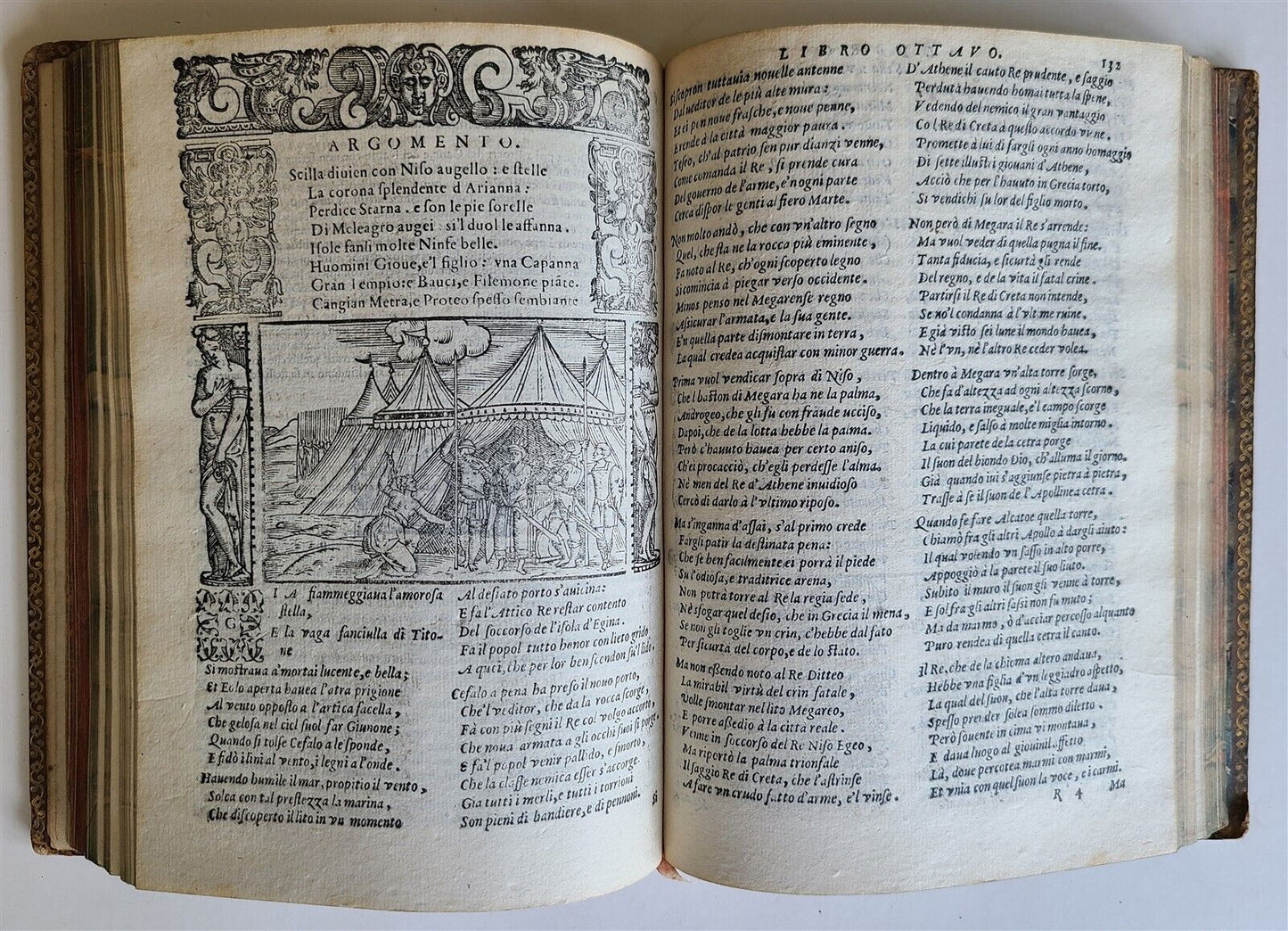 1578 LE METAMORFOSI DI OVIDIO antique BEAUTIFULLY ILLUSTRATED RARE 16th CENTURY!