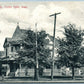 CEDAR FALLS IA 2322 OLIVE STREET ANTIQUE POSTCARD