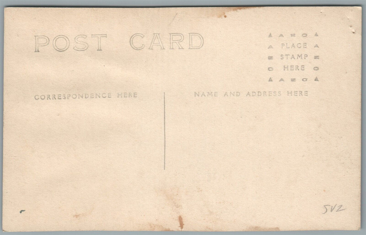 CIRCUS PERFORMANCE w/ DOGS & MONKEY ANTIQUE REAL PHOTO POSTCARD RPPC