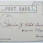 ANTIQUE 1905 UNDIVIDED POSTCARD RAILROAD STATION ELECTRIC PARK KINDERHOOK N.Y.