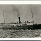 PERSIAN STEAMBOAT VINTAGE REAL PHOTO POSTCARD RPPC