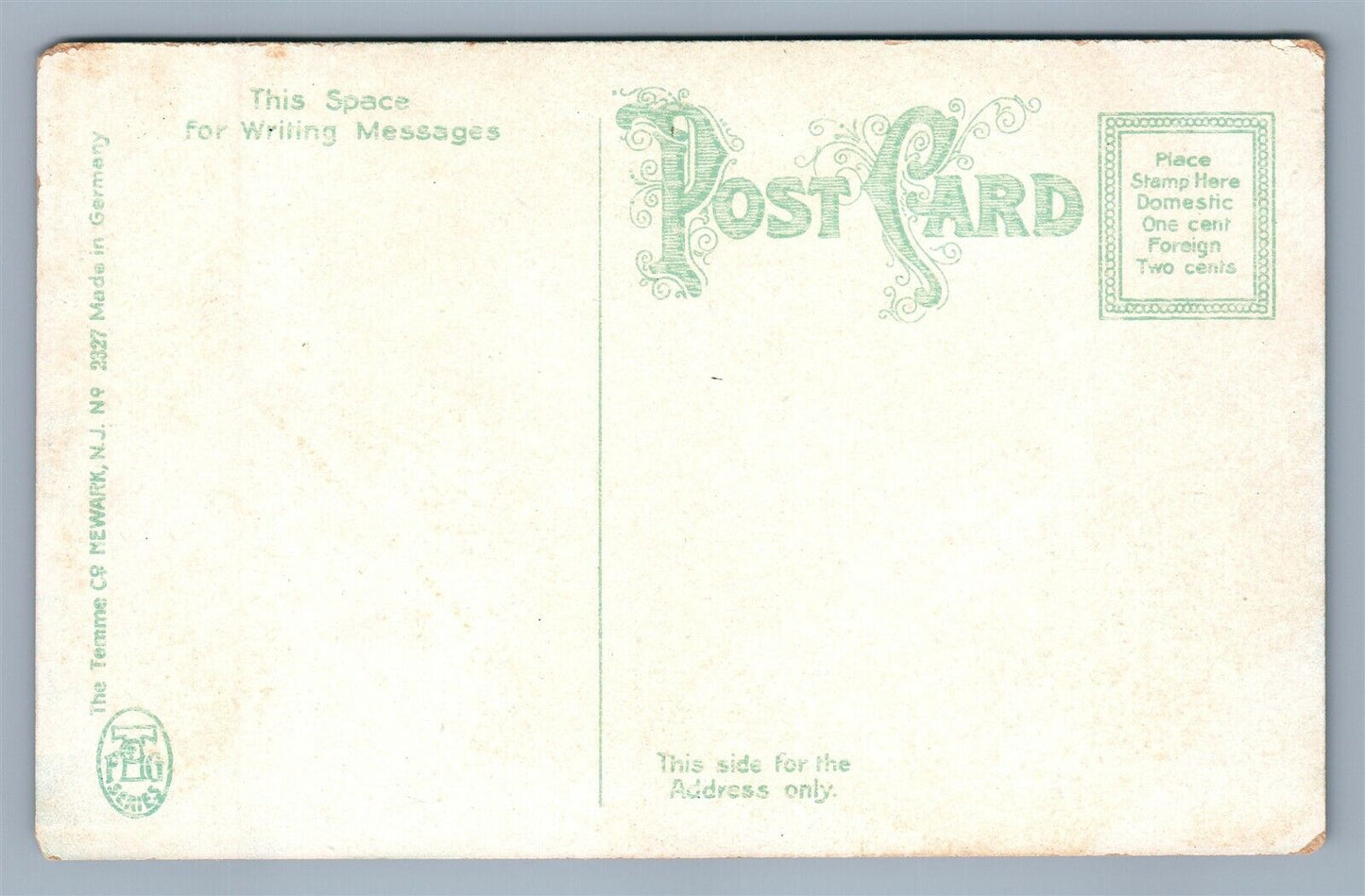 FLEMINGTON NJ MAIN STREET ANTIQUE POSTCARD