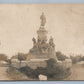 RUSSIAN ANTIQUE REAL PHOTO POSTCARD RPPC SEVASTOPOL SIEGE CRIMEAN WAR MONUMENT