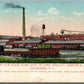 LESTERSHIRE NY SHOE FACTORY ENDICOTT JOHNSON & CO. REAR VIEW NTIQUE POSTCARD