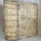 1623 GREEK DICTIONARY antique 17th century Lexicon Graecolatinum VELLUM BINDING