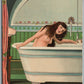BEAUTY BATH TAKING ANTIQUE POSTCARD