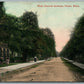 ONSET MA WEST CENTRAL AVENUE ANTIQUE POSTCARD