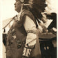 AMERICAN INDIAN CHIEF Ni-Ji-Ya-Pe-Kate-Pi VINTAGE PHOTO POSTCARD RPPC