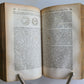 1748 HISTORY by POMPONIUS MELA antique ILLUSTRATED w/ MAP & 43 ENGRAVINGS