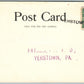 MYERSTOWN PA DEPARTMENT STORE UNDIVIDED ANTIQUE POSTCARD