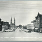 DYERSVILLE IA MAIN STREET VINTAGE REAL PHOTO POSTCARD RPPC