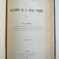 1883 TYPHOIDE FEVER TREATISE LA FIEVRE TYPHOIDE Paul Didion antique in FRENCH