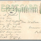 CLYDE NY GLASGOW STREET ANTIQUE POSTCARD