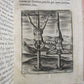 1602 DE CRUCE LIBRI TRES by Justus LIPSIUS antique ILLUSTRATED w/ 19 WOODCUTS