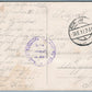 RUSSIAN POLISH TYPES 1917 ANTIQUE GERMAN MILITARY FELDPOST POSTCARD