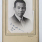 BLACK AMERICANA YOUNG MAN w/ TIE 1942 VINTAGE PHOTO