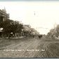 HIAWATHA KS MAIN STREET ANTIQUE REAL PHOTO POSTCARD RPPC