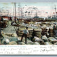 NEW ORLEANS LA SOUTHERN PACIFIC S.S. LANDING 1906 UNDIVIDED ANTIQUE POSTCARD