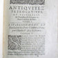 1634 antique Histoire du monastere et convent des Peres in FRENCH