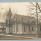 RIMERSBURG PA REFORMED CHURCH PARSONAGE ANTIQUE REAL PHOTO POSTCARD RPPC