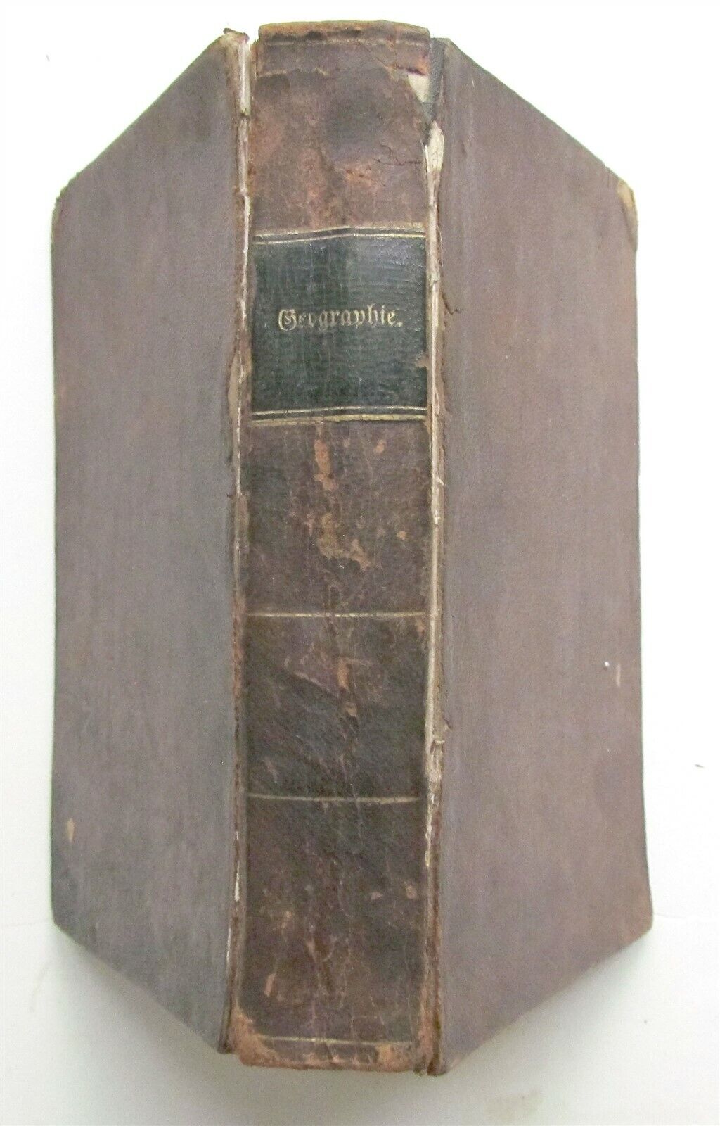 1835 DESCRIPTION OF THE WORLD antique AMERICANA Beschreibung der Welt in GERMAN