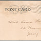 RAHWAY NJ COLUMBIAN SCHOOL ANTIQUE POSTCARD