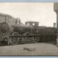 LOCOMOTIVE SERIES UK FREIGHT TRAIN ANTIQUE REAL PHOTO POSTCARD RPPC railroad