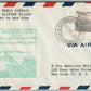 BRAZIL to NY PAN AMERICAN WORLD AIRWAYS 1st DIRECT CLIPPER FLIGHT VINTAGE COVER