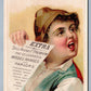 VICTORIAN TRADE CARD SPICERS & PECKHAM COOKING RANGES PROVIDENCE RI antique