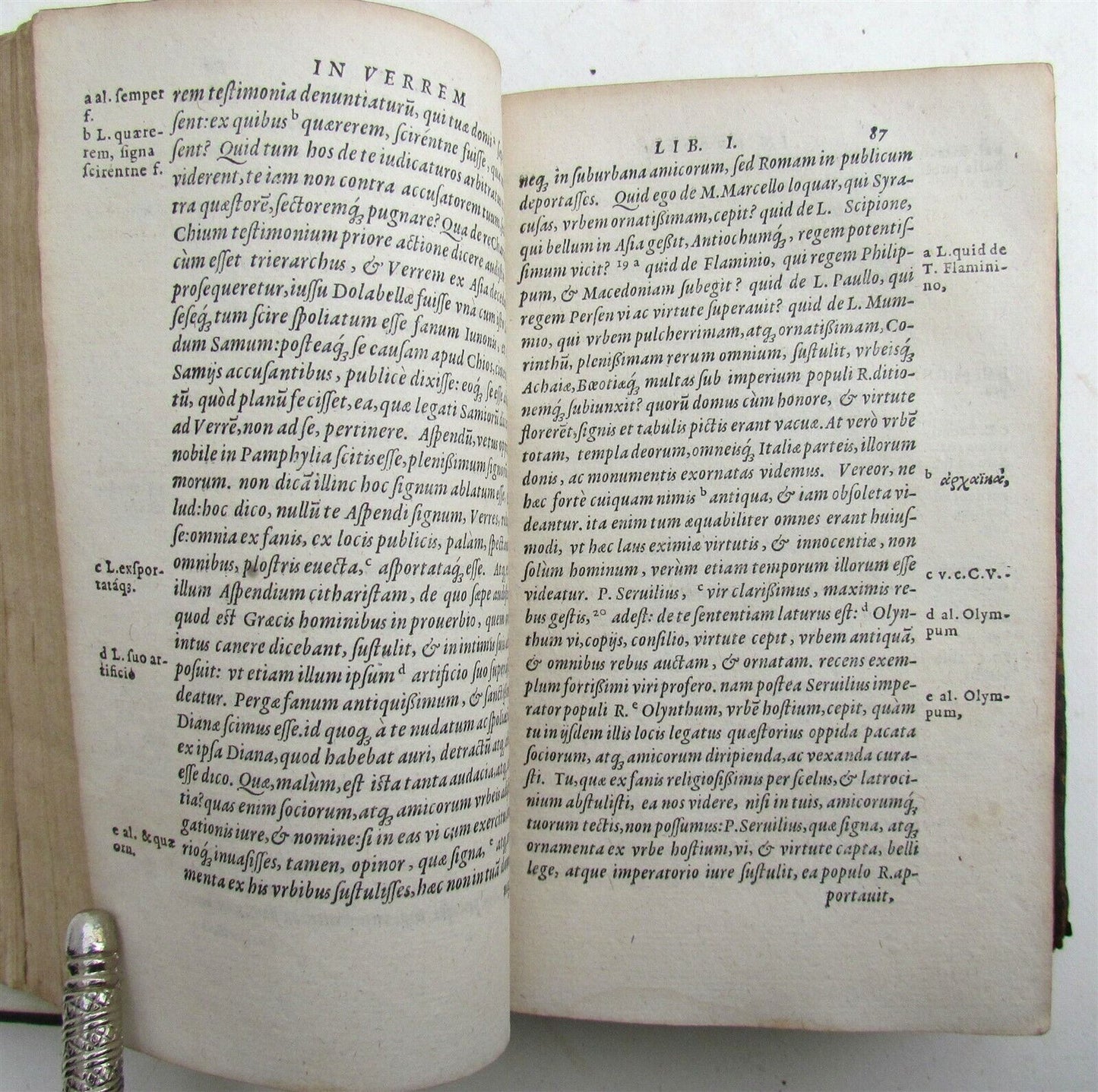 1581 CICERO ORATIONUM 16th CENTURY