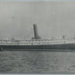 STEAMBOAT HORATIO HALL VINTAGE REAL PHOTO POSTCARD RPPC