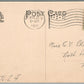 NEWTON NJ NORTON MANSION ANTIQUE POSTCARD