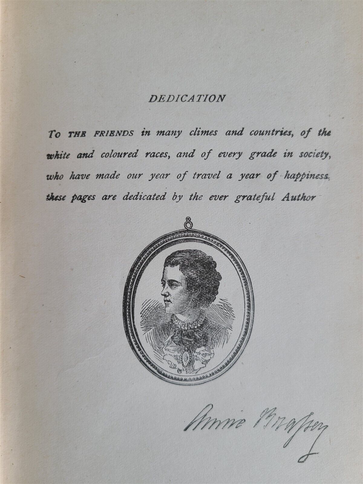1888 VOYAGE in SUNBEAM by Mrs. Brassey antique ILLUSTRATED in English